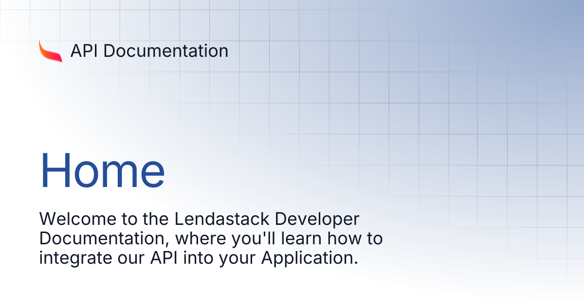 Home | API Documentation